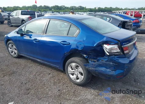 2015 Honda Civic Lx z USA, uszkodzony, nr VIN 19XFB2E51FE041838